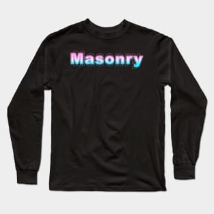 Masonry Long Sleeve T-Shirt